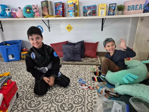 After-school martial arts class at Pacific Top Team West Kelowna