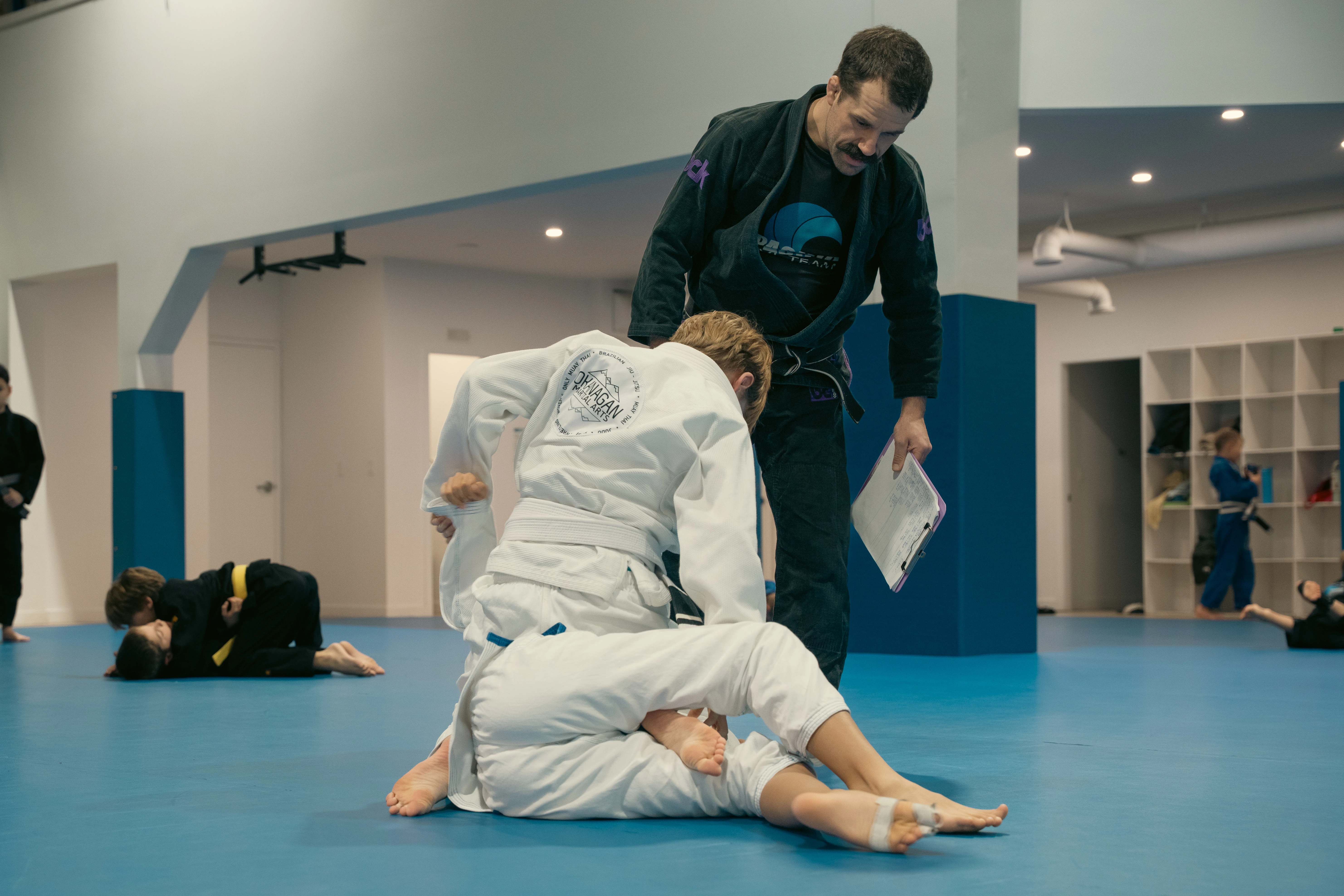 Jiu-Jitsu training at Pacific Top Team West Kelowna